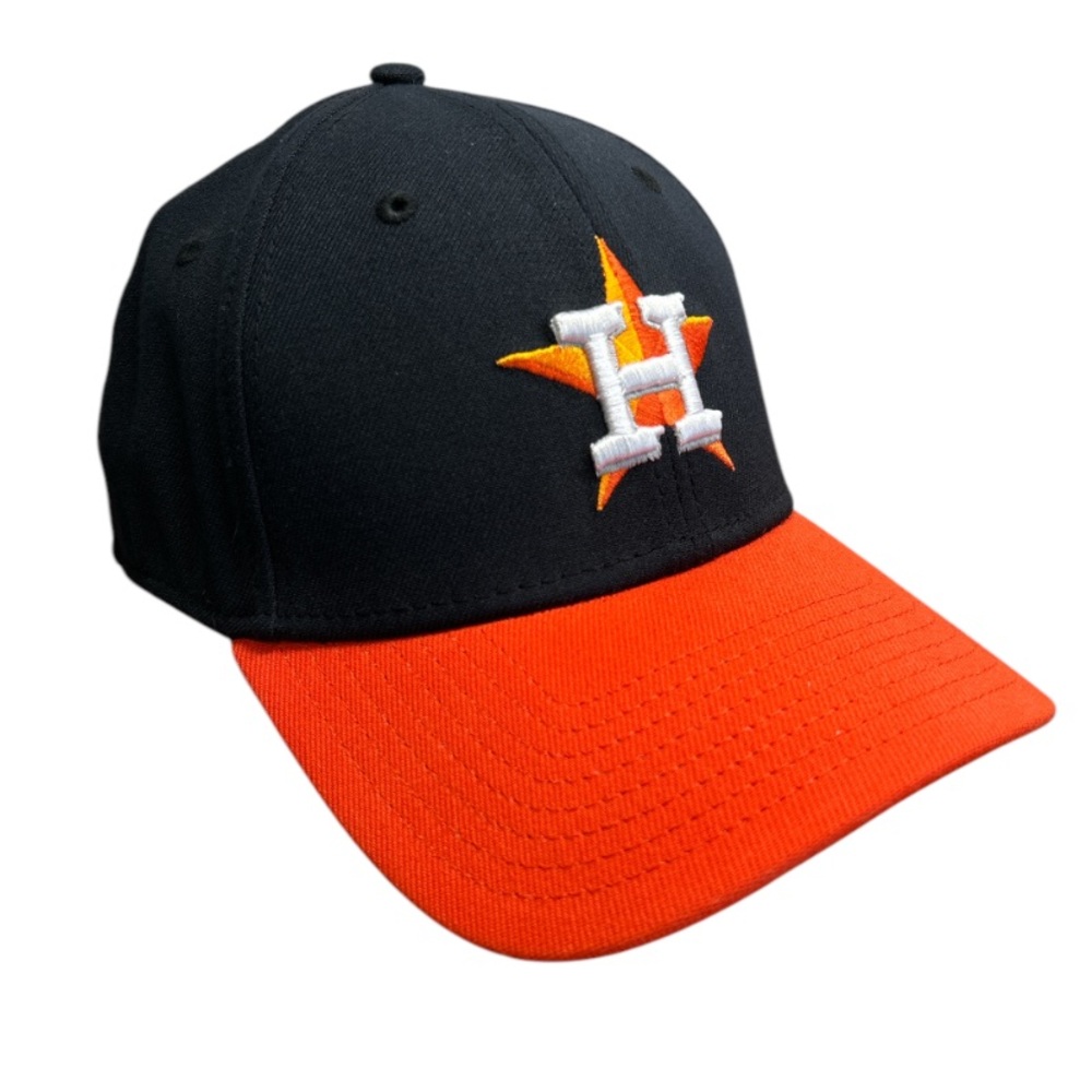 MLB Houston Astros New Era Fitted Elasticized Small Medium Baseball Hat